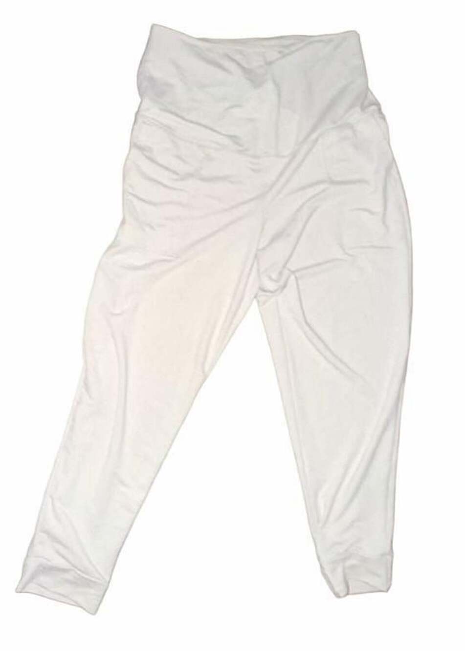 Ingrid & Isabel Maternity Comfort Knit Jogger White